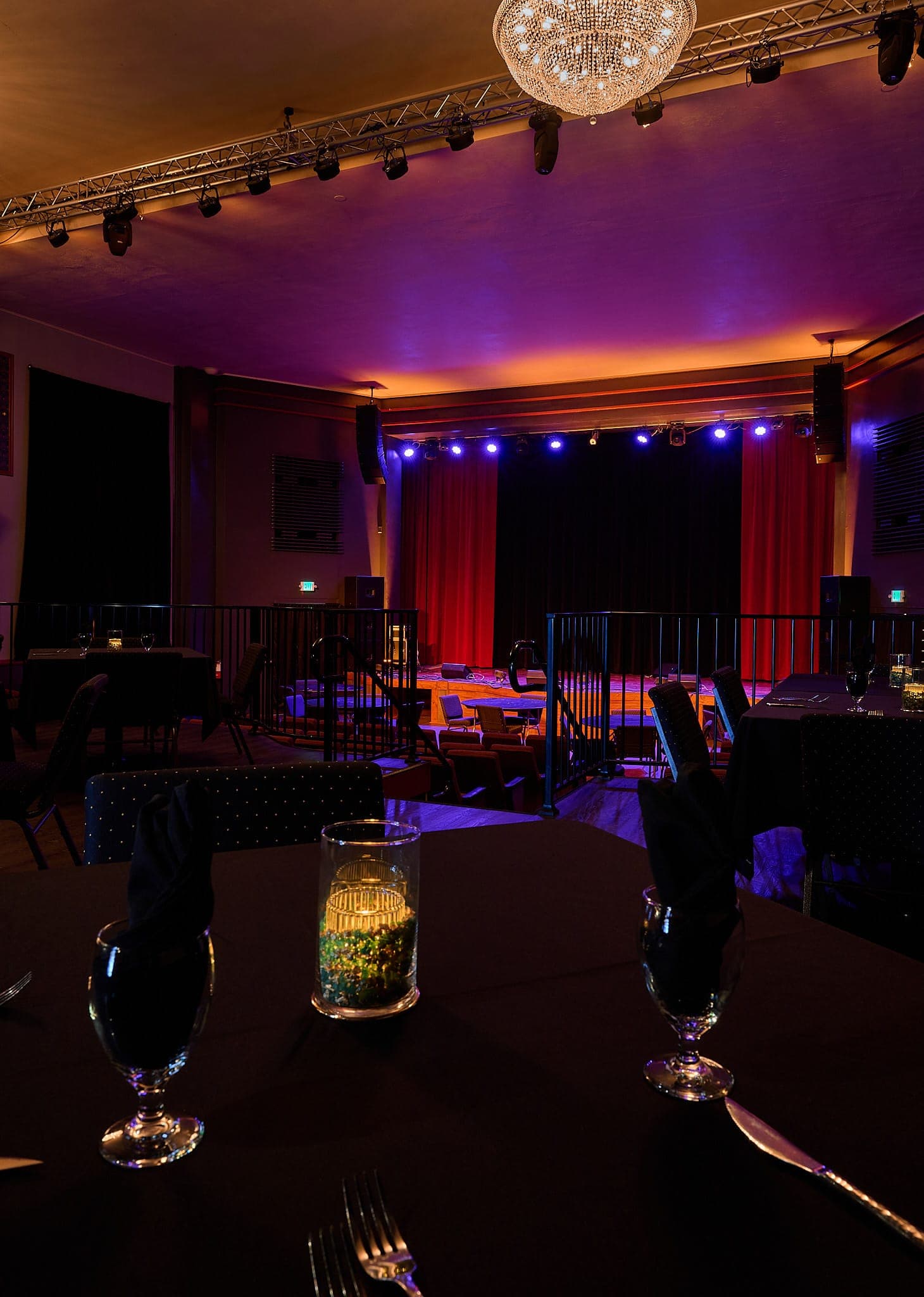 Inside The Chehalis Theater auditorium